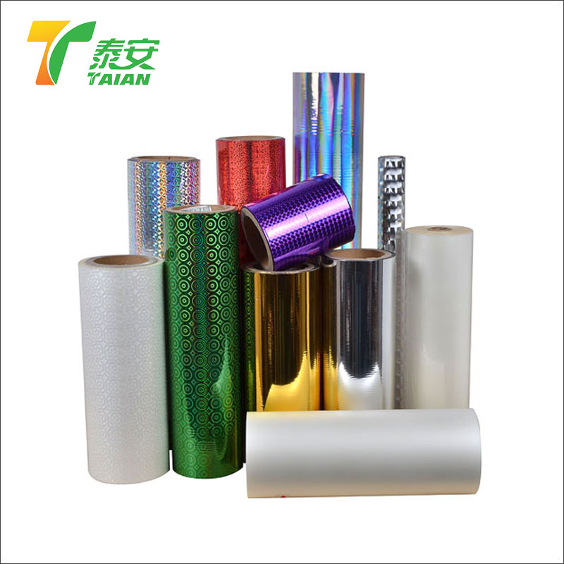 PET Glossy Werna Metalized Thermal Lamination Film