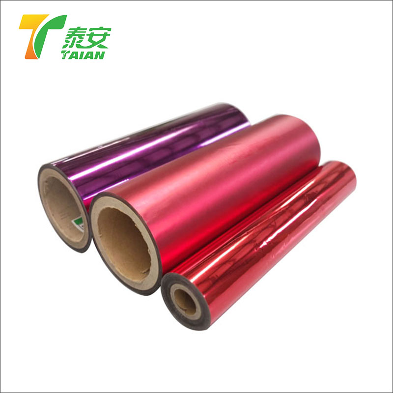 PET Matt Warna Metalized Thermal Lamination Film